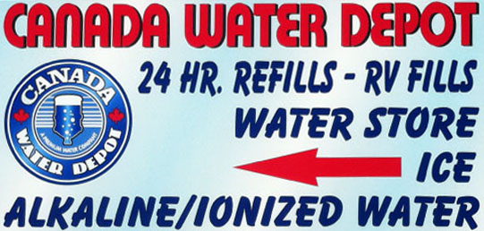 Canada Water Depot Sign